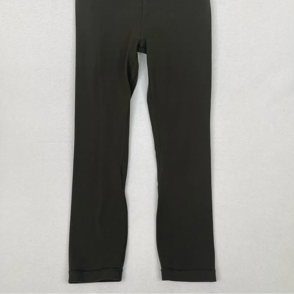 Lululemon Align Crop Pants 21 Dark Olive Size 2
